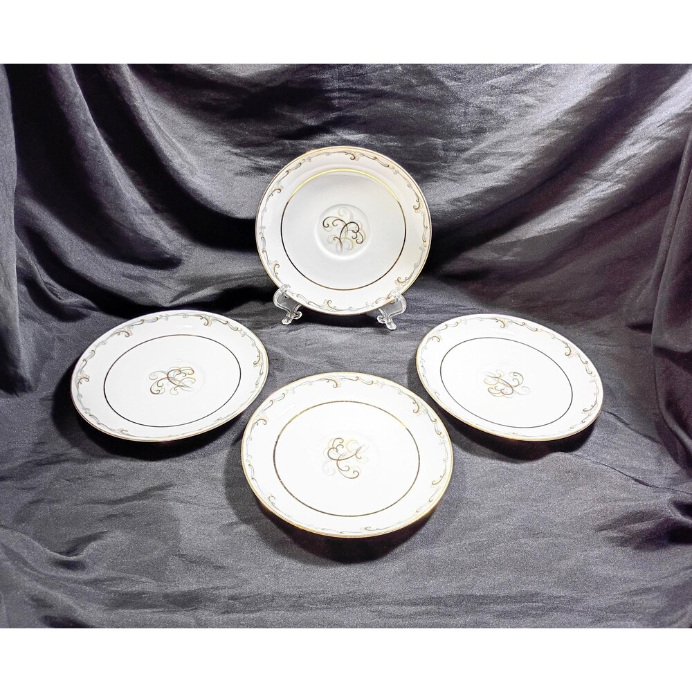 Lot of 4 Vintage Noritake Esteem Saucers